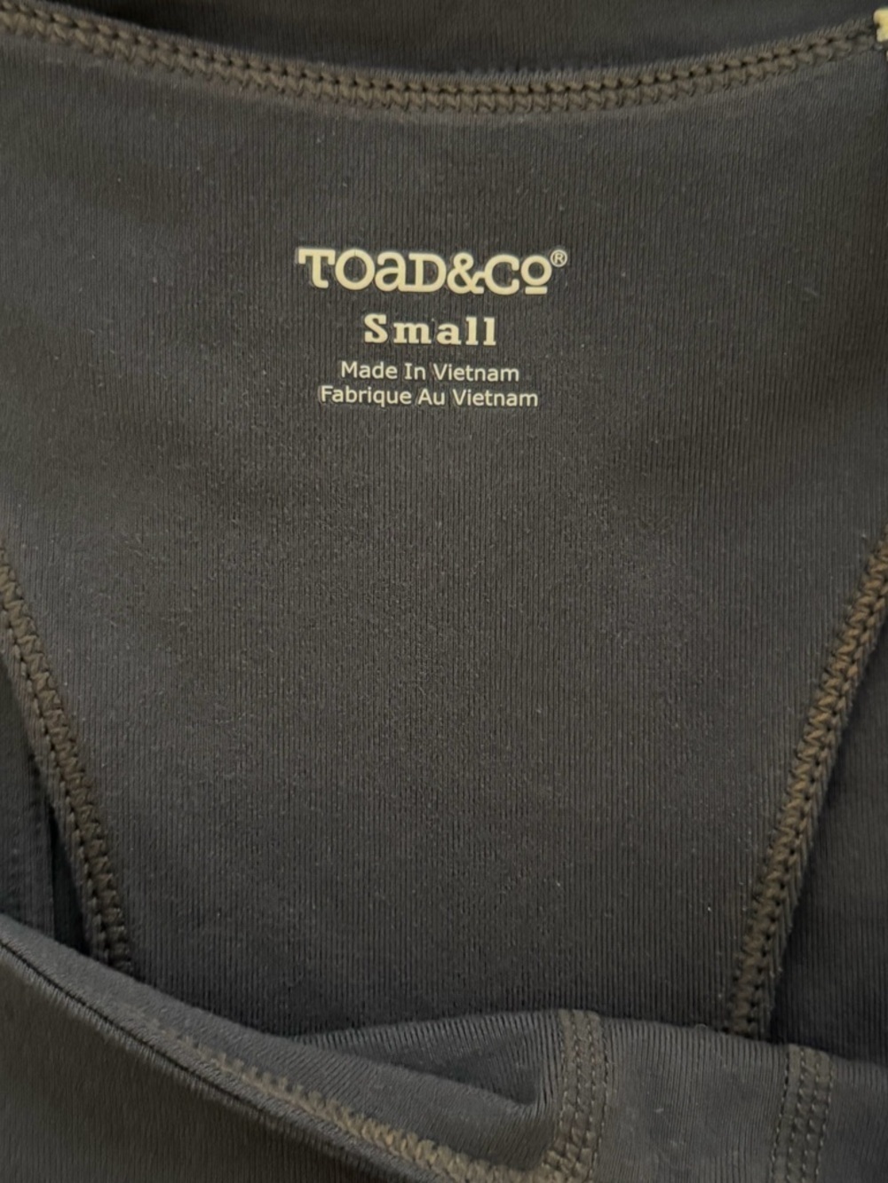 Toad&Co Black Racerback Mini Dress - Picture 4 of 5